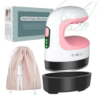 Comprar Quucly Mini Máquina De Prensado Térmico, Mini Planchas Pa...