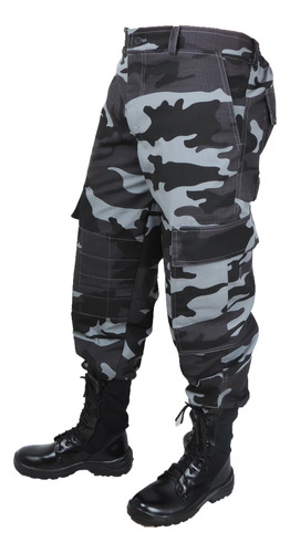 Calça Tática Camuflada Choque Rispstop