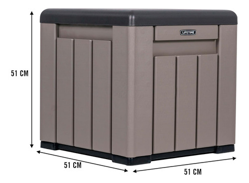 Caja De Almacenamiento Al Aire Libre 25 Galones