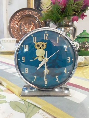 Reloj Despertador De Cuerda. Vintage Cc