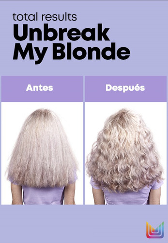 Imagen 3 de 5 de Shampoo Reparador Unbreak My Blonde X300ml Matrix