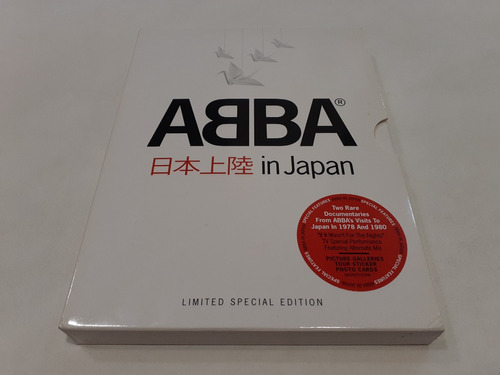 Abba In Japan Limited Special Edition - 2dvd 2009 Eu Mint