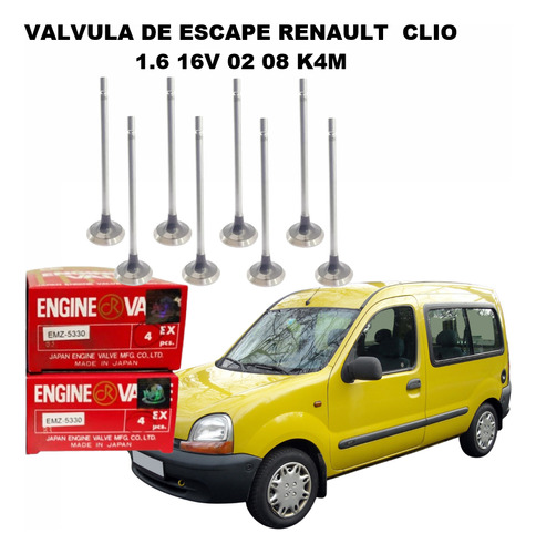 Valvula De Escape Renault  Clio 1.6 16v 02 08 K4m