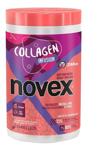 Novex Infusion Colageno Tratamiento 400g - g a $112