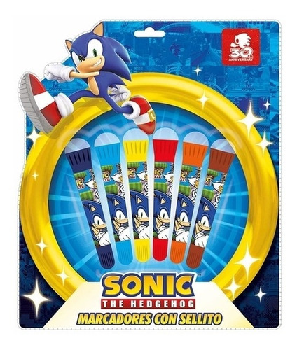 Marcadores Blow Pen Sonic Con Sellitos Originales Cresko