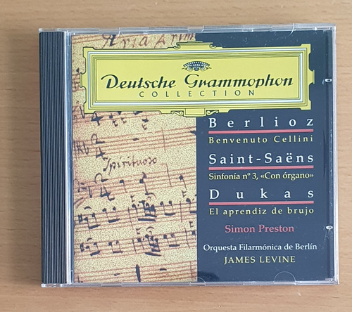 Deutsche Grammophon, Berlioz - Saint Saëns - Dukas Cd