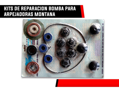 Imagen 3 de 3 de Kits De Reparación Para Bombas De Asperjadoras Montana.