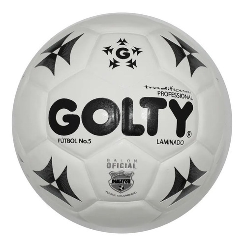 Balon De Futbol Profesional Tradicional #5 Golty T650115