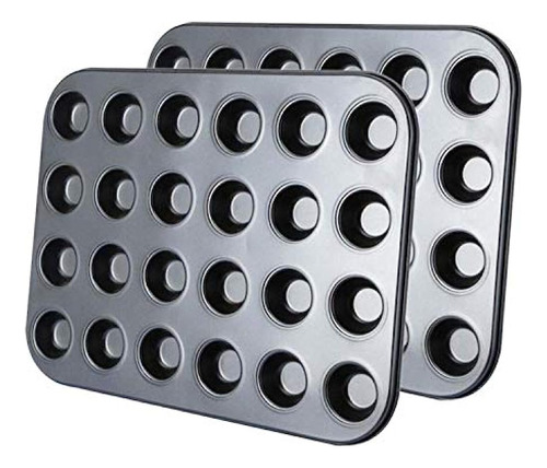 Moldes Para Muffins Y Mini Magdalenas Antiadherentes Kingrol