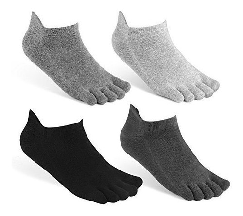 Meaiguo Toe Socks No Show Running Calcetines Five Finger Cre