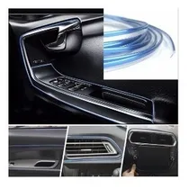 Comprar Carro Tuning Fita Friso Decorativo Interior Azul