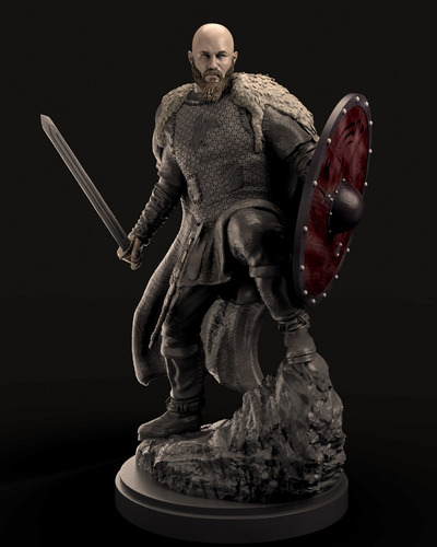 Ragnar Lothbrock Floki Vikings Archivo Stl Para Impresion3d