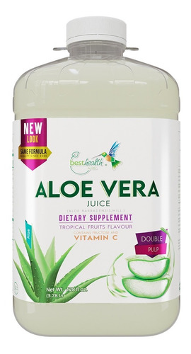 Jugo De Aloe Vera 3.78 L Natural Con Sábila De Best Health