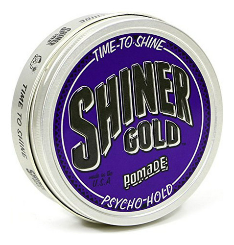 Pomada Para Cabello Shiner Gold Psycho Hold