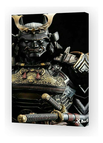 Cuadro 50x75cm Samurais Honor Dinastia Katana Tanto