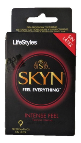 Preservativo Lifestyles Skyn Intense Feel X 9 Condones