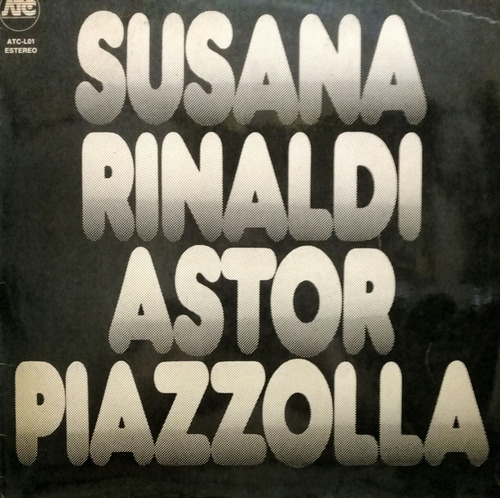 Lp Susana Rinaldi -astor Piazzolla