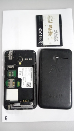 Celular Para Piezas Alcatel One Touch Pixi 4009f Negro 