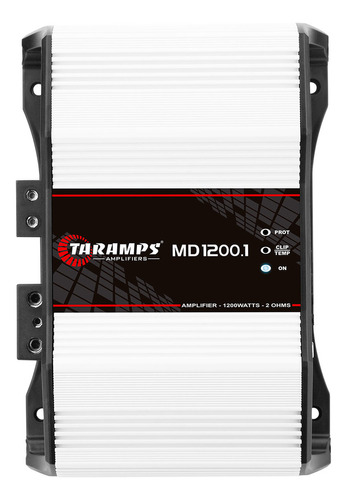 Amplificador Taramps Md 1200 2 Ohms Potencia 1200 Rms Modulo 1200w Som Automotivo