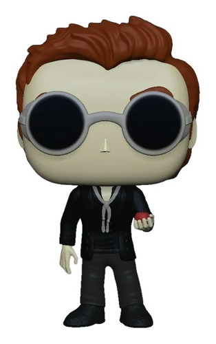 Funko Pop Crowley 2 Good Omens Aziraphale Personalizado