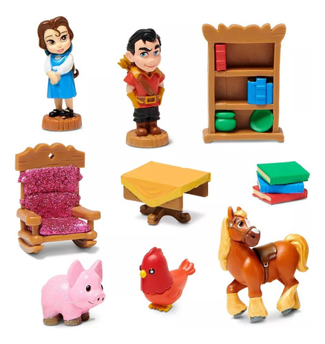 Set Cabaña Bella Animators - La Bella Y La Bestia Disney