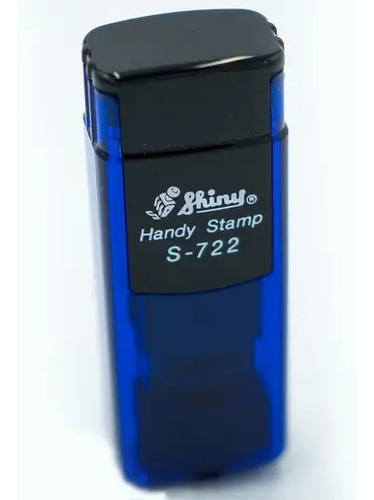 Timbre Pocket Shiny S-722 - Sin Goma Color del exterior Azul