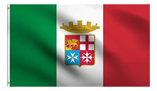 Bandera De Dmse Italia Royal Flag 3x5ft Foot 100% Poliéster