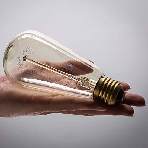 St64 Bombilla Edison Antigua Incandescente Vintage 40 Base