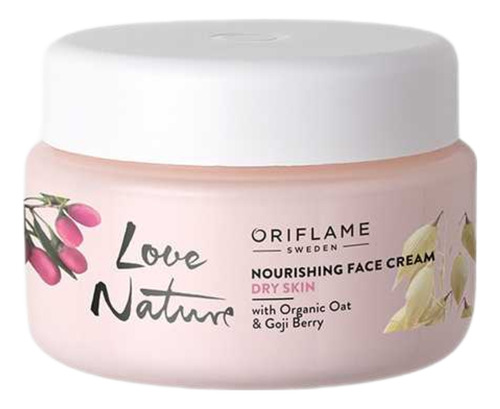 Crema Facial Nutritiva Con Avena Y Goji 50ml. Oriflame