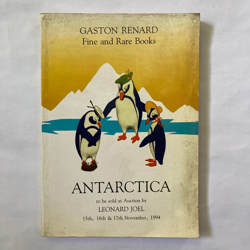 Antarctica Catalogo Auction 1774 Items. 1994.