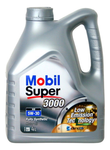 Aceite Synthetic 5w30 Mobil Super 3000 Xe 4lts