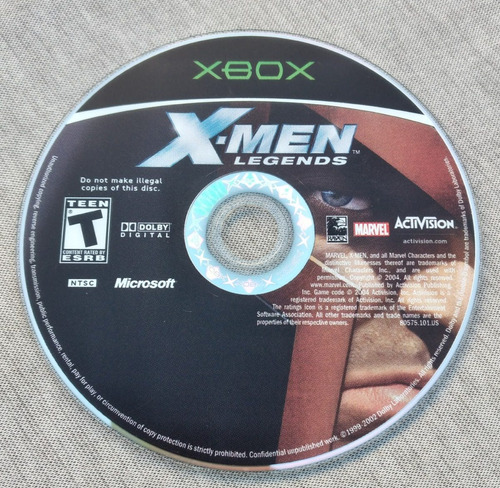 Xbox, X-men Legends. 2004
