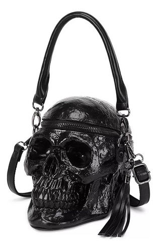 Bolso Bandolera Con Calavera Para Hombre Y Mujer