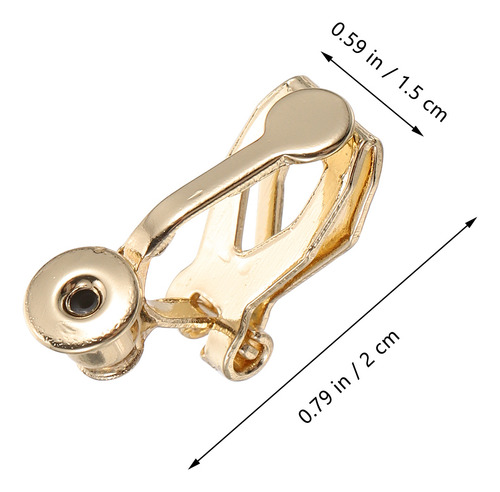 Pendientes Con Clip Para Mujer, Base Adaptadora, 8 Unidades