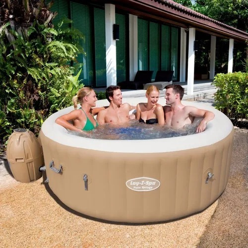 Imagen 5 de 6 de Jacuzzi Hidromasaje Spa Inflable Palm Pileta Layz Bestway