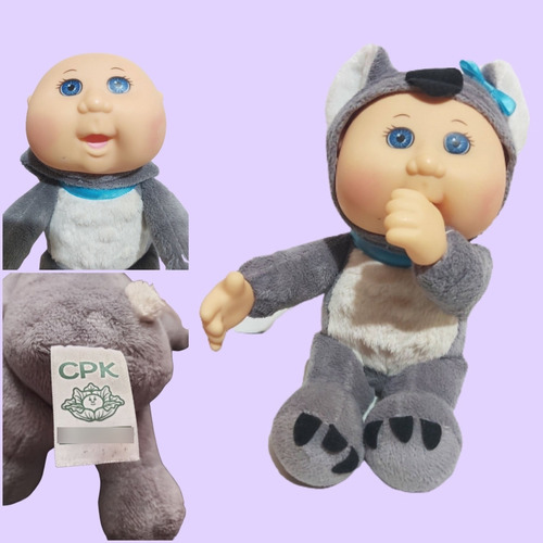 Cabbage Patch Kids Cuties Disfraz Koala Gris Muñeca 2015