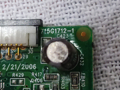 Placa Sinal Monitor Philips 170s7 715g1712-1 (Usado)