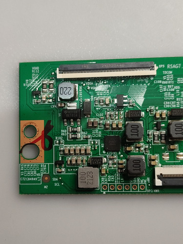 Tarjeta T-con Hisense 43a60gv Rsag7.820.11133/roh (Usado)