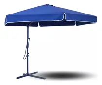 Comprar Ombrelone Suspenso Lateral Gigante Guarda Sol Piscina 3m Cor Azul