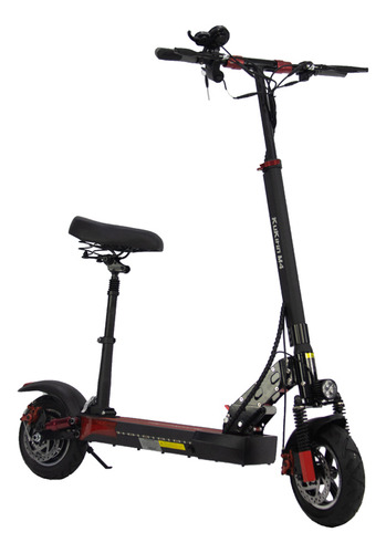 Kukirin V1 Pro Scooter Eléctrico Para Adultos Motor 725w Color Rojo