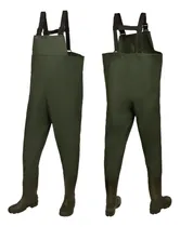 Comprar Waders Waterdog  De Pvc Reforzados Con Botas Talle Del 40 Al