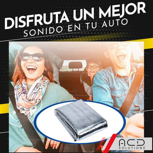 Insonorizante Dynamat Aislante Termico Calor Audio