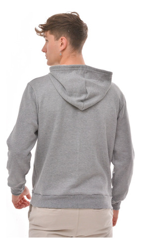 Buzo Canguro Capucha Hombre Frisa Invisible Premium Hoodie