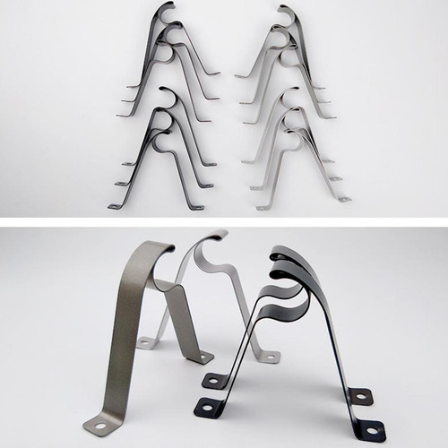 2 X 3 Soportes Ajustables Para Barra De Cortina De 2 Piezas