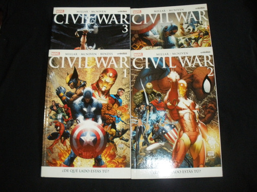 Comic Marvel Civil War Unlimited