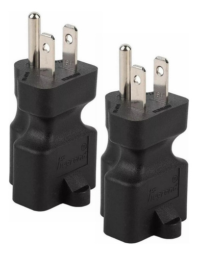 2×convertidor Enchufe 15a A 20a Nema 5-15p A 5-15r/5-20r 20