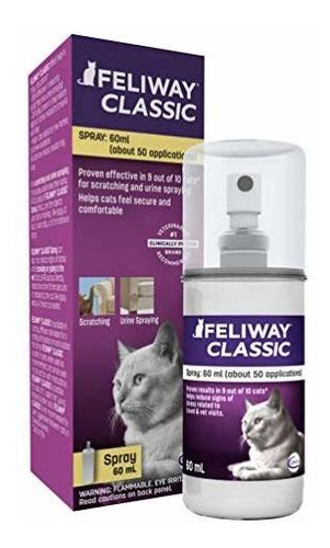 Spray Calmante Gatos Feliway 60ml.