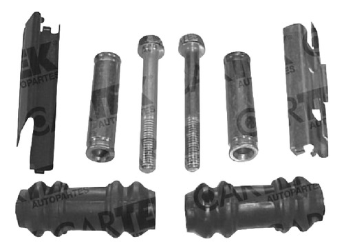 Kit Herrajes De Balatas Ford Lobo 2002-2003-2004 Del Ctk