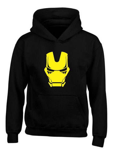 Buzo Ironman Heroes Con Capota Hoodies Saco T18