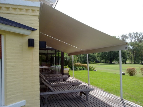 Toldo Plegable De Lona Para Patios Enrollable - Zona Norte